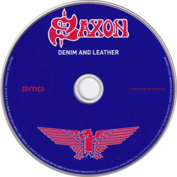 CD Saxon: Denim And Leather