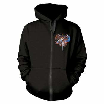 Merch Saxon: Sweatshirt avec fermeture éclair Crusader