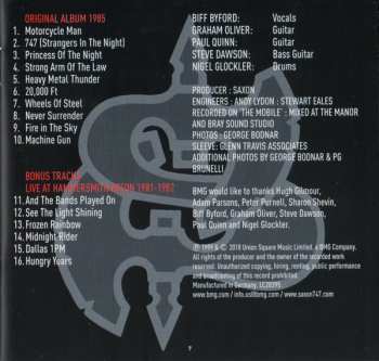 CD Saxon: The Eagle Has Landed (Live)