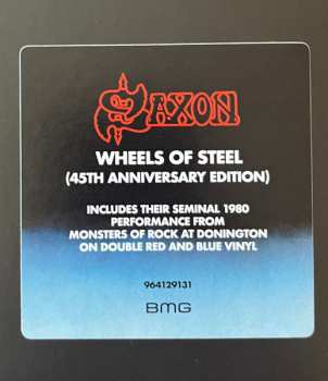 2LP Saxon: Wheels Of Steel CLR | LTD
