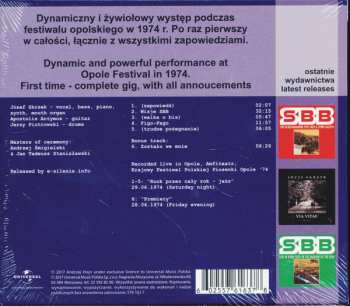 CD SBB: Live In Opole 1974. Rock Przez Cały Rok