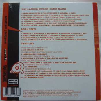 3CD/Coffret Scars: Author! Author!