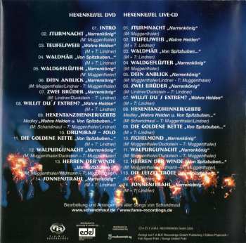 2CD/2DVD/Coffret Schandmaul: Live CD & DVD Doppelpackage - Hexenkessel & Kunststück