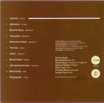 CD Schema Sextet: Look Out (Tribute To Basso / Valdambrini)