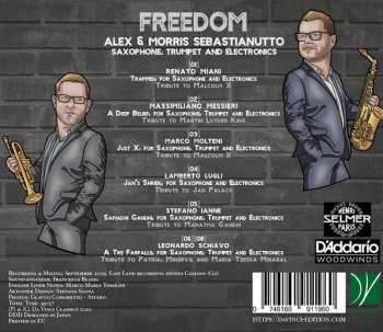 CD Massimiliano Messieri: Freedom, Contemporary Music Inspired By Malcolm X, Martin Luther King, Gandhi, Jan Palach, Mirabal Sisters