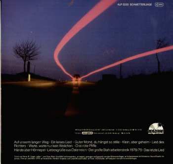 LP Schmetterlinge: Herbstreise - Lieder Zur Lage