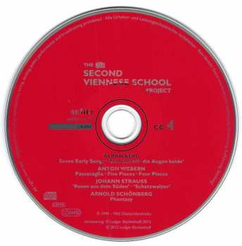 4CD/Coffret Arnold Schoenberg: The RIAS Second Viennese School Project