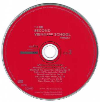 4CD/Coffret Arnold Schoenberg: The RIAS Second Viennese School Project