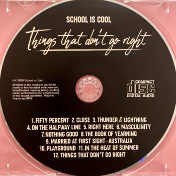 CD School Is Cool: Things That Don't Go Right