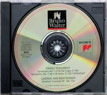 CD Ludwig van Beethoven: Symphonies No. 5 & No. 7 (8) "Unfinished" • Leonore: Overture No. 3