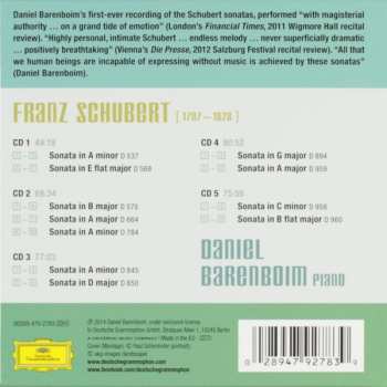 5CD/Coffret Franz Schubert: Piano Sonatas