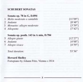 CD Franz Schubert: Schubert Sonatas