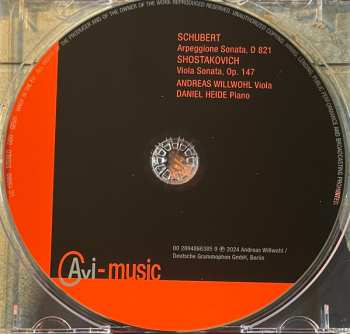 CD Franz Schubert: Viola & Piano