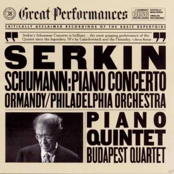CD Robert Schumann: Piano Concerto / Piano Quintet