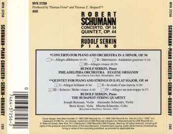 CD Robert Schumann: Piano Concerto / Piano Quintet