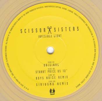 LP Scissor Sisters: Invisible Light CLR