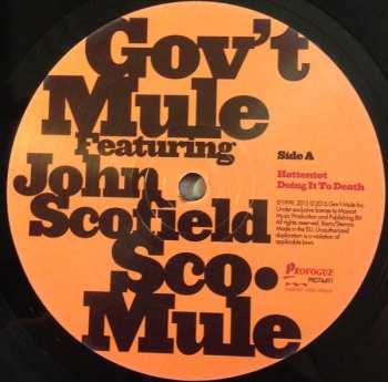 2LP Gov't Mule: Sco-Mule