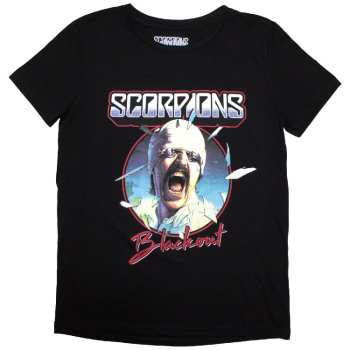 Marchandises Scorpions: Scorpions Ladies T-shirt: Blackout Tour '82 (back Print) (small) S