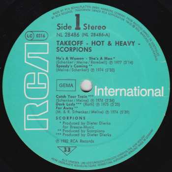 LP Scorpions: Hot & Heavy
