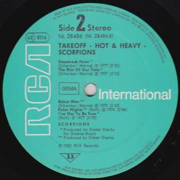 LP Scorpions: Hot & Heavy