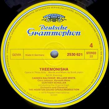 2LP/Coffret Scott Joplin: Treemonisha (Original Cast Recording)