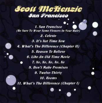 CD Scott McKenzie: San Francisco