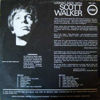 CD Scott Walker: Looking Back With Scott Walker