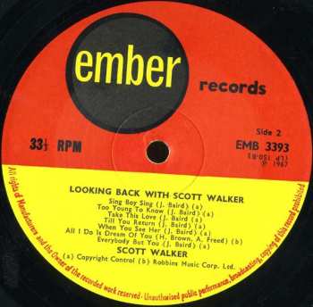 CD Scott Walker: Looking Back With Scott Walker