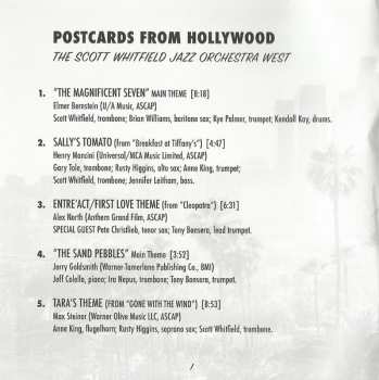 CD Scott Whitfield Jazz Orchestra West: Postcards From Hollywood