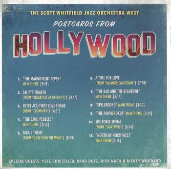 CD Scott Whitfield Jazz Orchestra West: Postcards From Hollywood