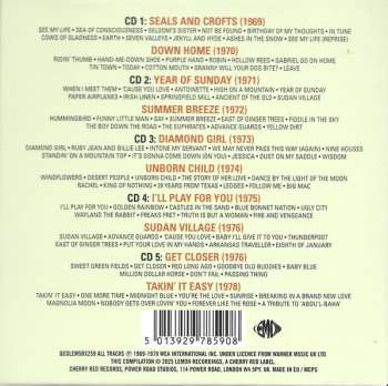 5CD/Coffret Seals & Crofts: Gold & Rainbows: The Warner Bros. Years 1969-1978
