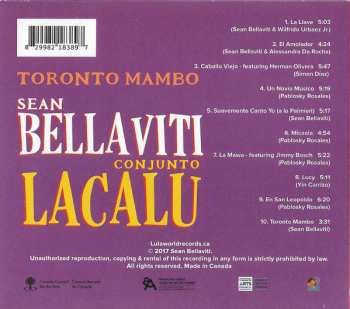 CD Sean Bellaviti: Toronto Mambo