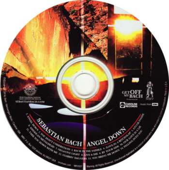CD Sebastian Bach: Angel Down DIGI