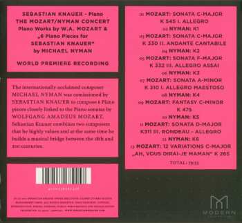 CD Sebastian Knauer: The Mozart/Nyman Concert