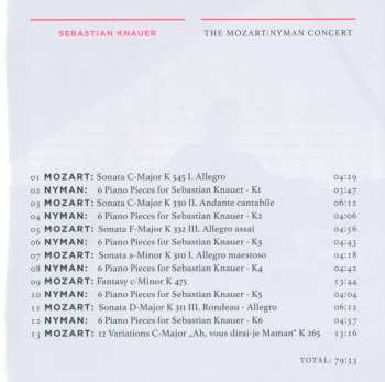 CD Sebastian Knauer: The Mozart/Nyman Concert