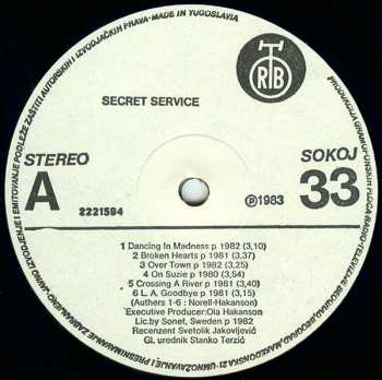 LP Secret Service: Greatest Hits