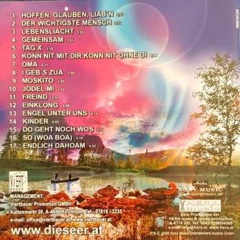 CD Seer: Hoffen, Glauben, Liab'n