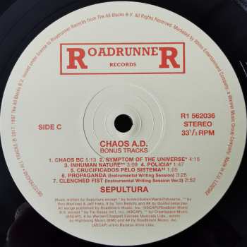 2LP Sepultura: Chaos A.D.