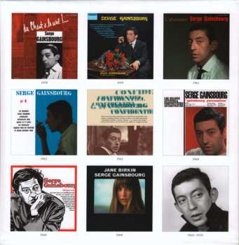 9LP/Coffret Serge Gainsbourg: Intégrale Des Enregistrements Studio, Volume 1 : 1958-1970  LTD