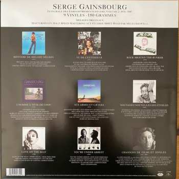 9LP/Coffret Serge Gainsbourg: Intégrale Des Enregistrements Studio, Volume 2 : 1971-1987  LTD