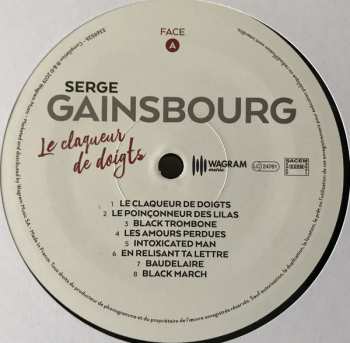 LP Serge Gainsbourg: Le Claqueur De Doigts