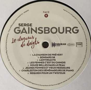 LP Serge Gainsbourg: Le Claqueur De Doigts
