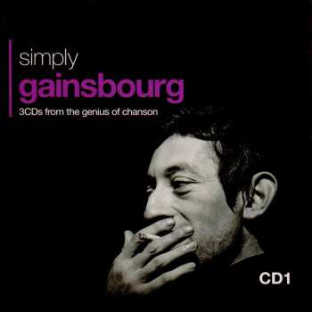 3CD/Coffret Serge Gainsbourg: Simply Gainsbourg (3 CDs From The Genius Of Chanson)