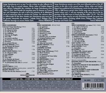 3CD Various: Intégrale Serge Gainsbourg Et Ses Interprètes Vol. 2 1960-1962