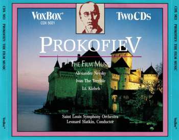 2CD/Coffret Sergei Prokofiev: The Film Music: Alexander Nevsky;  Ivan The Terrible; Lt. Kizheh