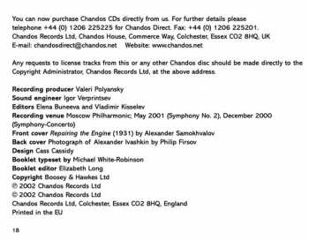 CD Sergei Prokofiev: Symphony-Concerto, Symphony No. 2