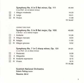 4CD/Coffret Sergei Prokofiev: The Complete Symphonies