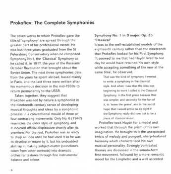 4CD/Coffret Sergei Prokofiev: The Complete Symphonies