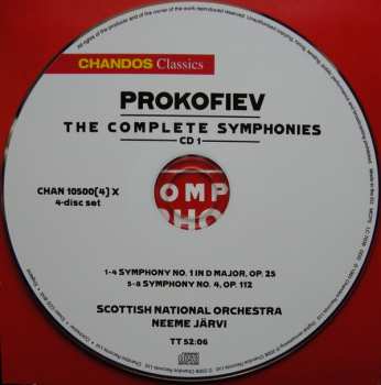 4CD/Coffret Sergei Prokofiev: The Complete Symphonies