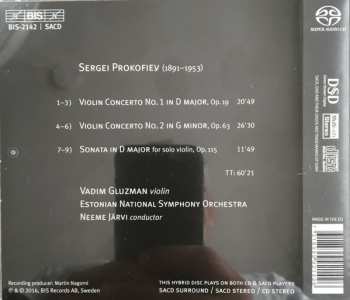 SACD Sergei Prokofiev: Violin Concertos Nos. 1 & 2 • Sonata For Solo Violin 